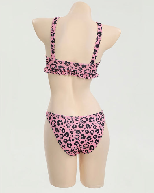 Pink Leopard Bikini