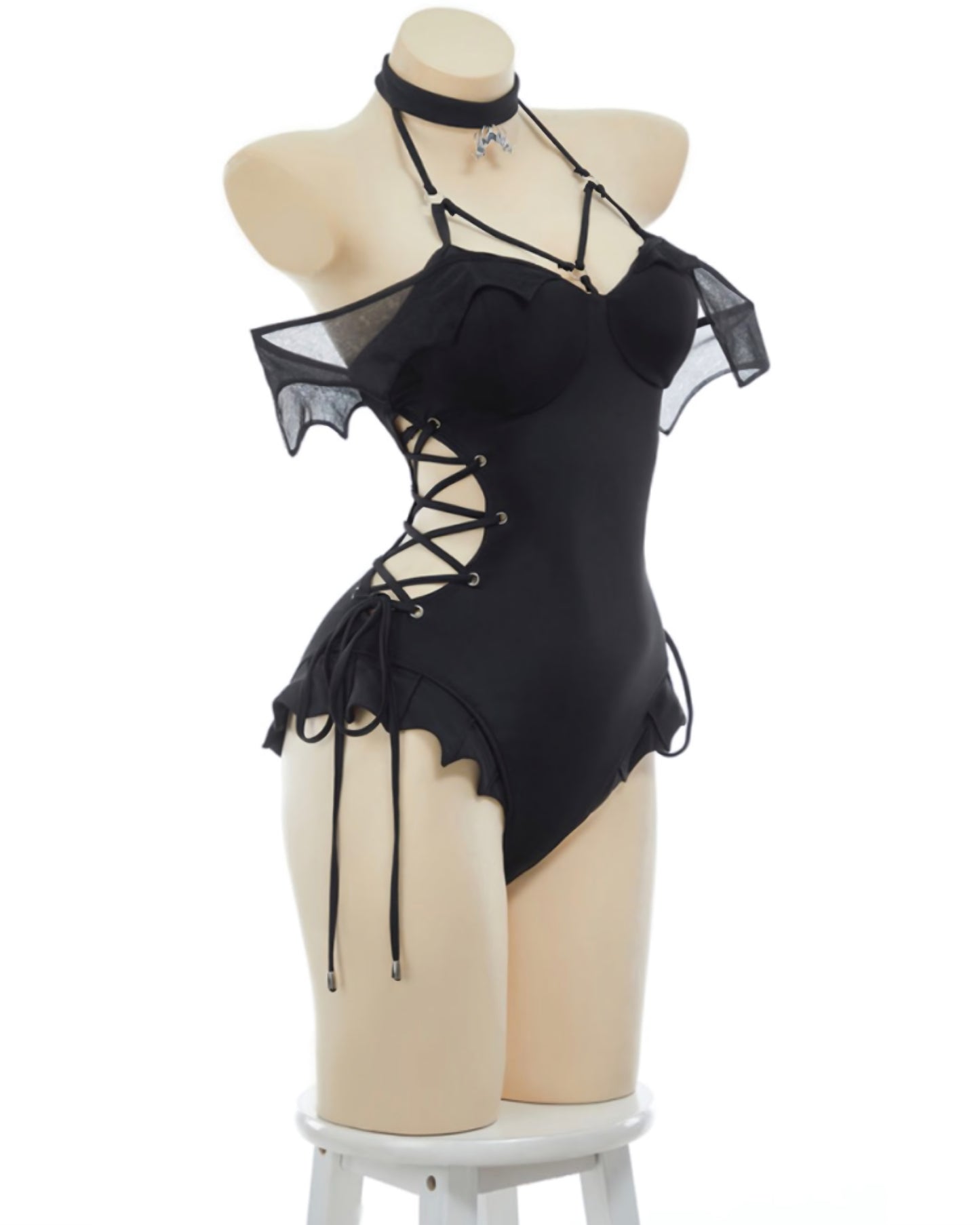 Dark Wing One-Piece Bikini