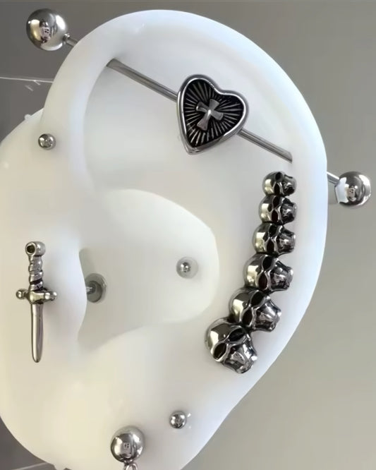 Hex Barbell Piercing