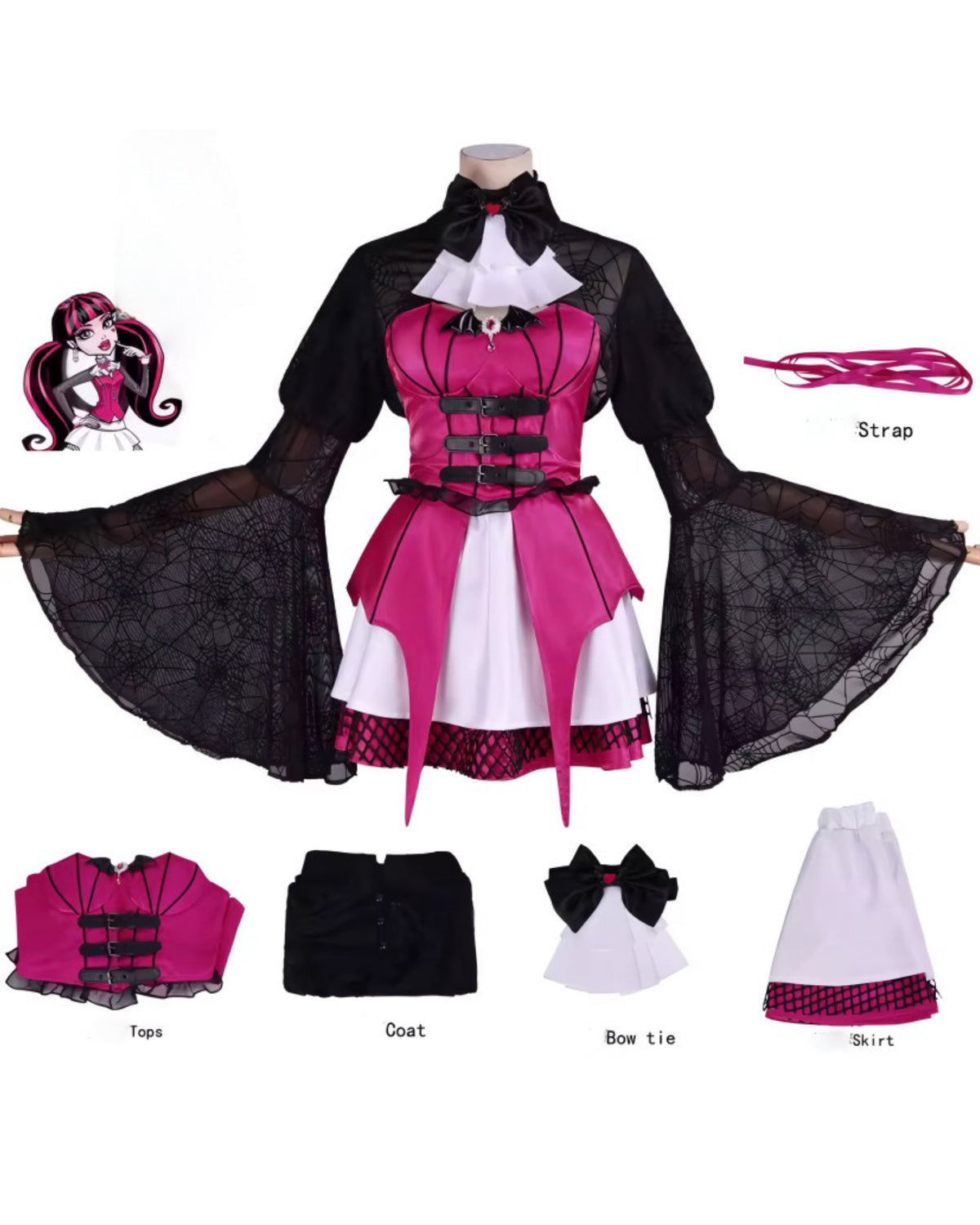 Monster High Draculora Cosplay