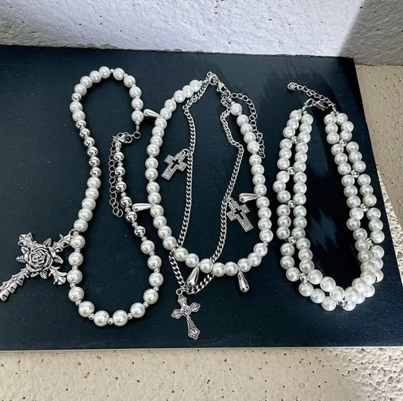 Saint Sinner Pearl Chains