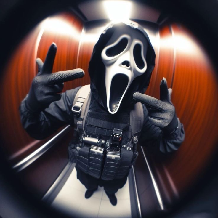 Ghost Face Mask