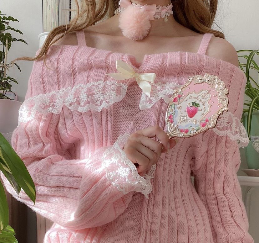 Sophia Pink Sweater
