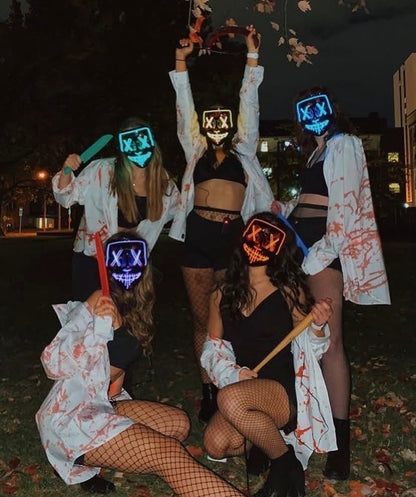 Purge Neon Masks