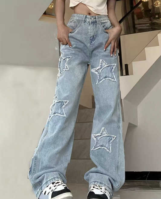 Star Baggy  Jeans