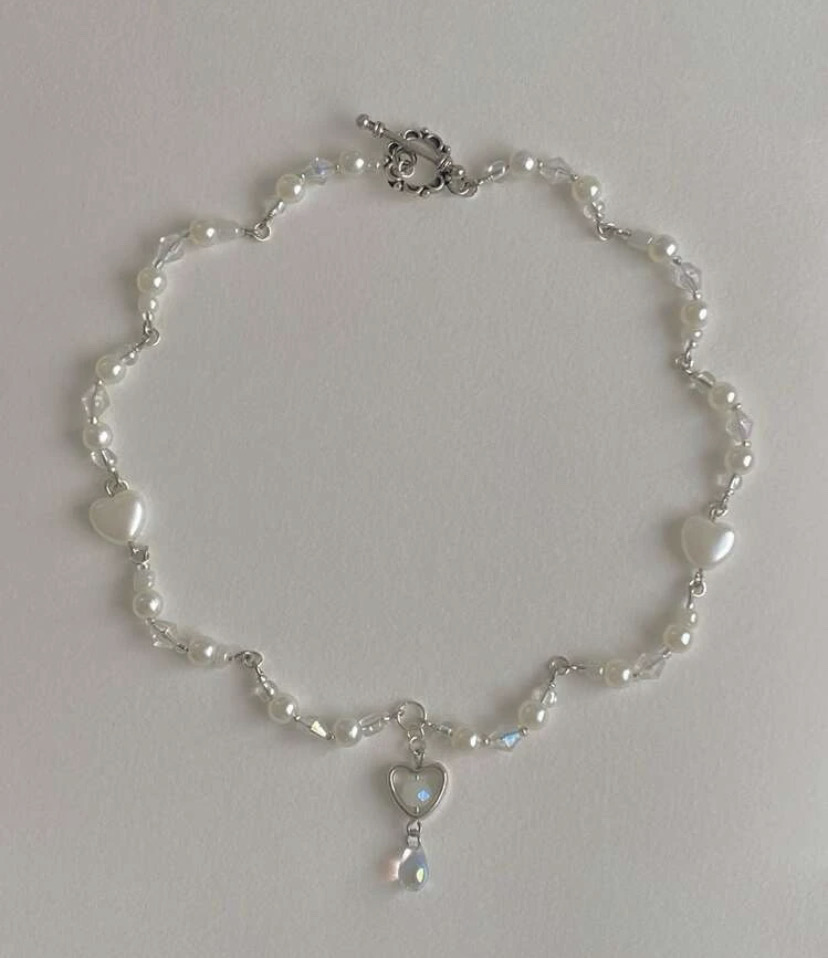 Pearl Heart Necklace