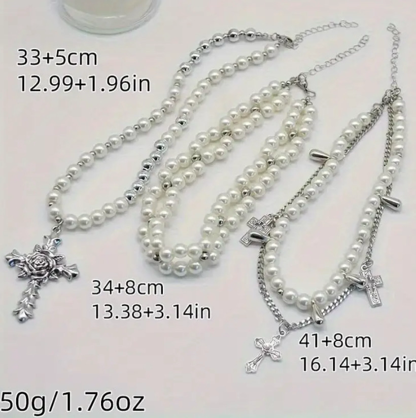 Saint Sinner Pearl Chains