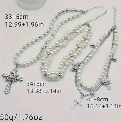 Saint Sinner Pearl Chains