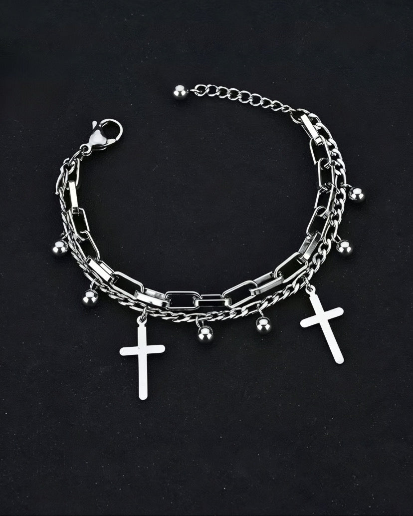 Silver Pierce Bracelet