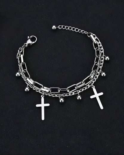 Silver Pierce Bracelet