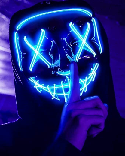 Purge Neon Masks