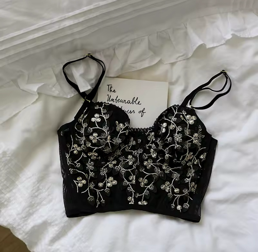 Black Swan Bustier Top