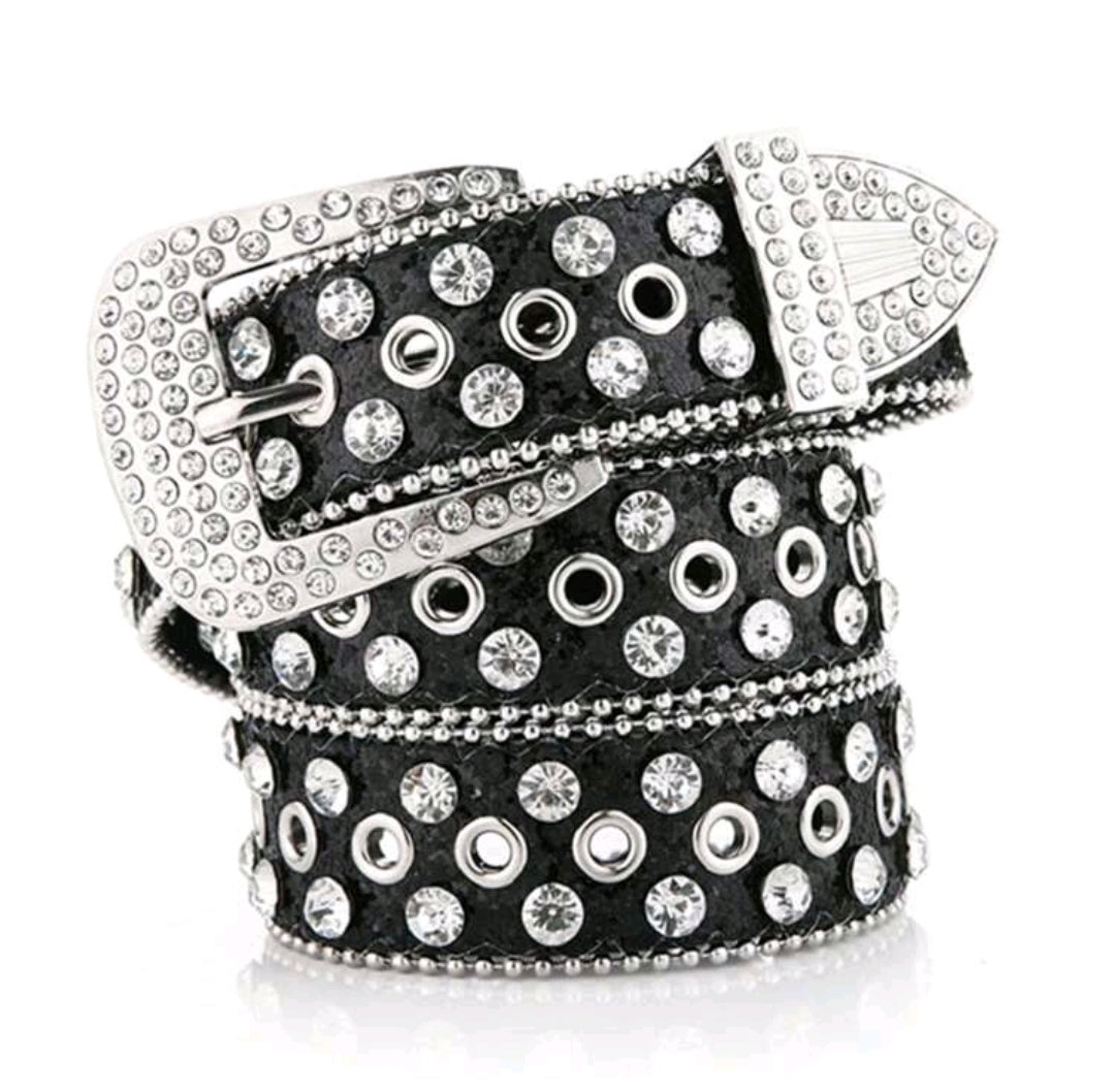 Rhinestone Belt