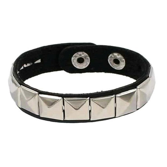 Leather Stud Cuff