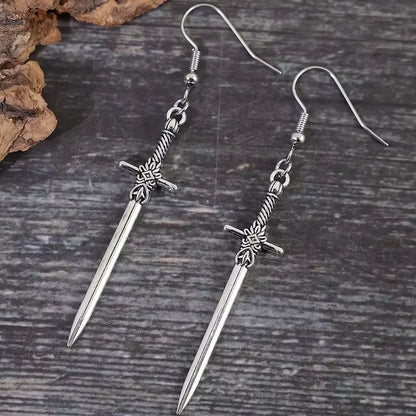 Sword Earrings