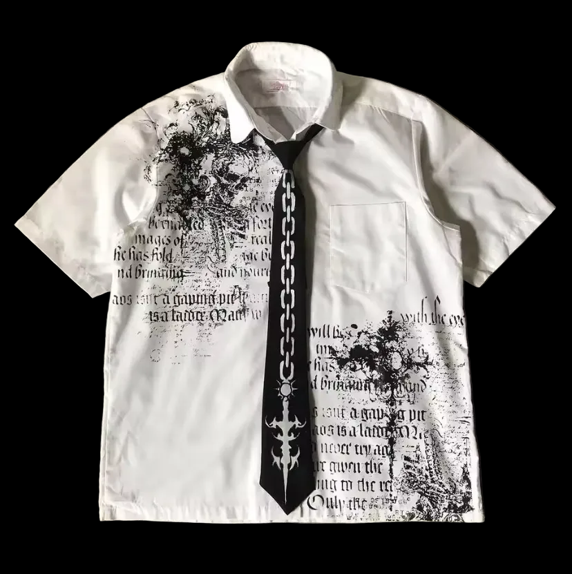 Chainsaw Soul White Shirt