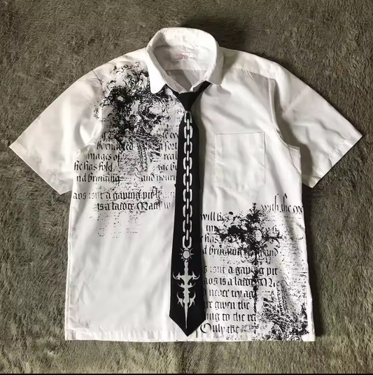 Chainsaw Soul White Shirt