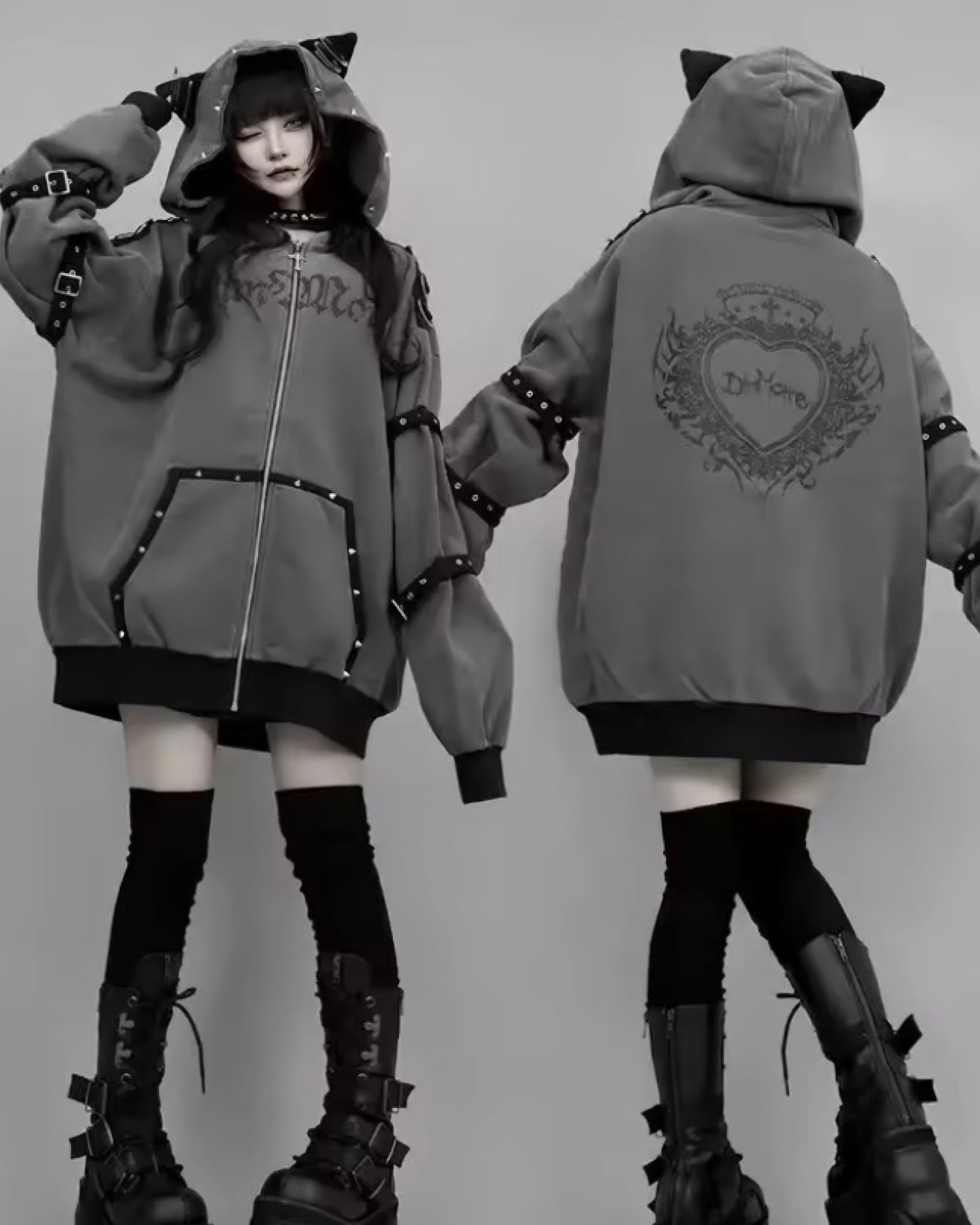 Opium Spiked Hoodie