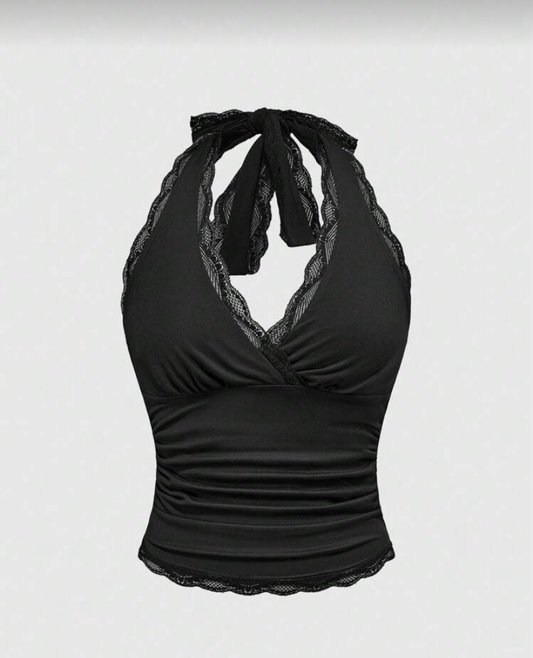 Lace Halter Top