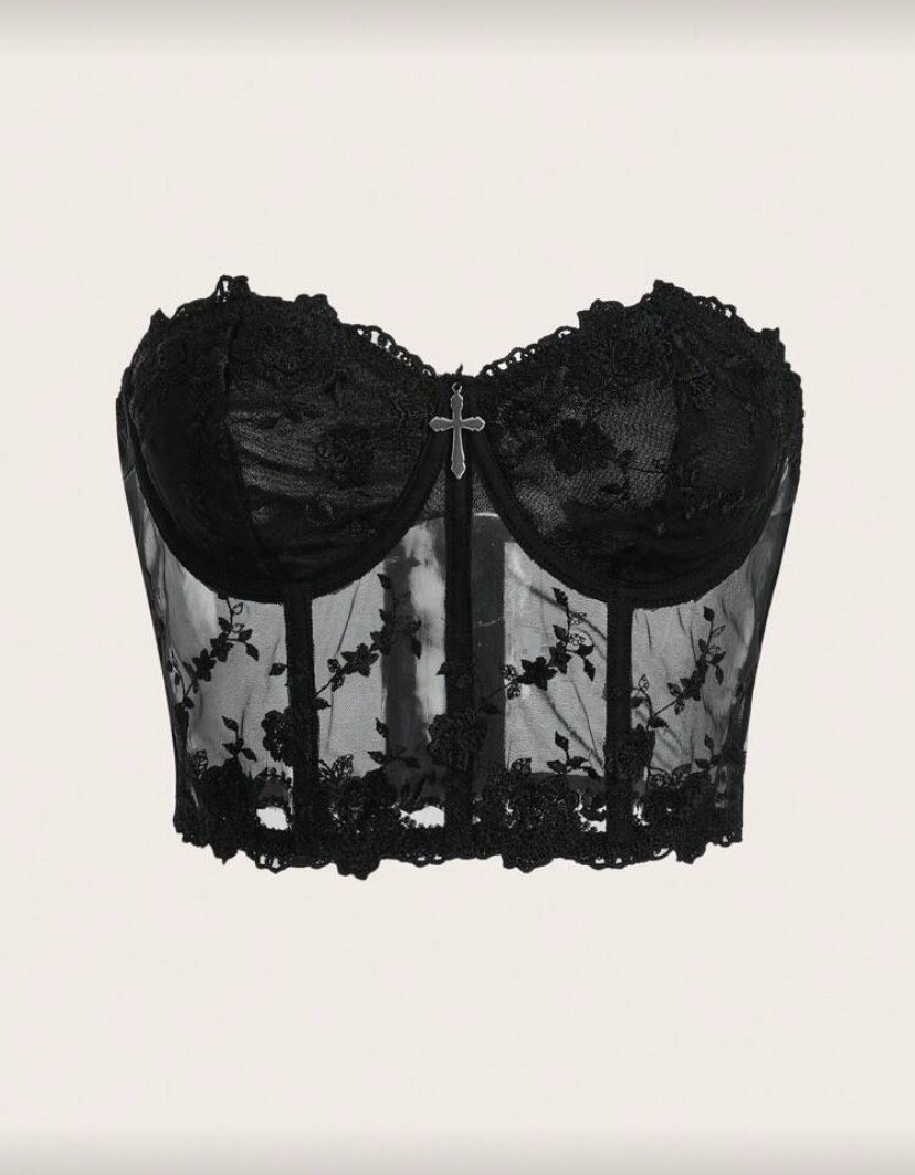 Floral Corset Top