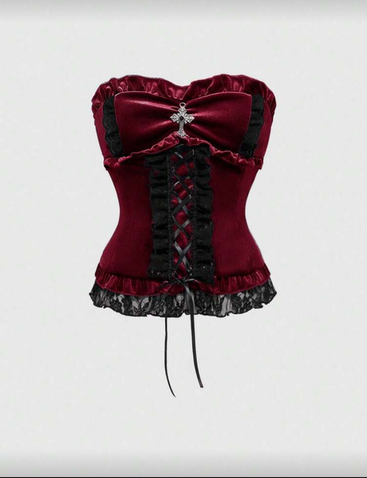 Vintage Cross Top