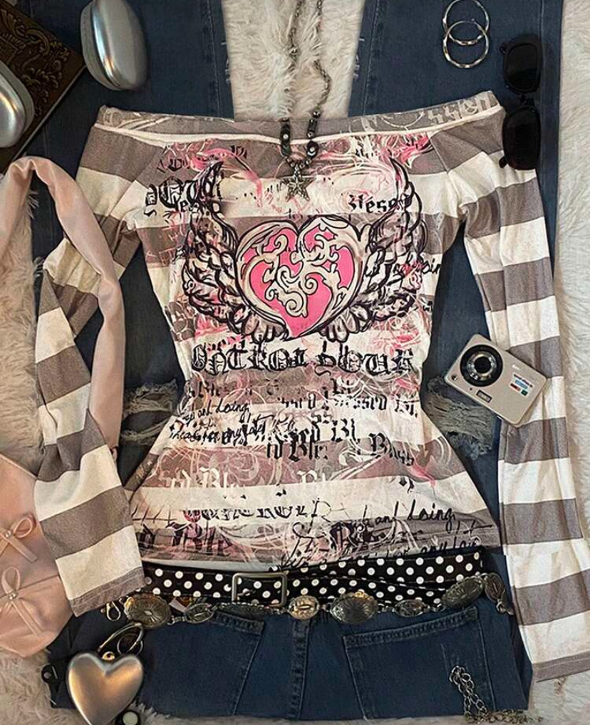 Y2K Pink Top