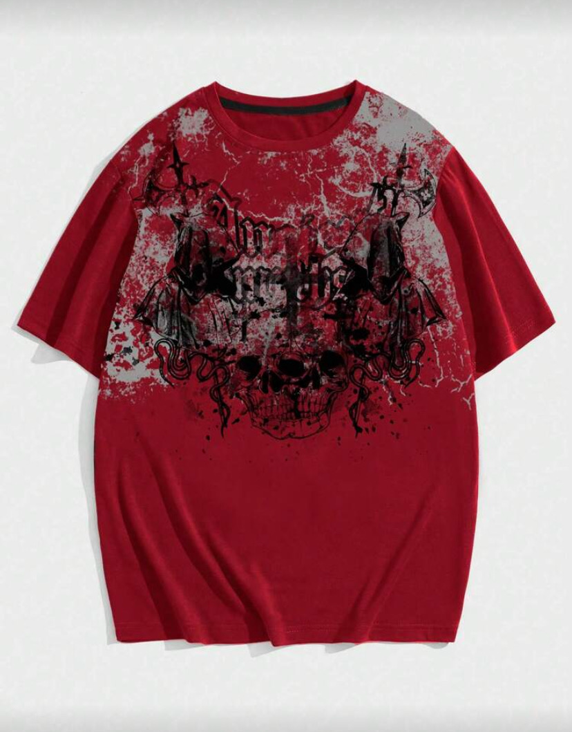 Red Graphic Tee