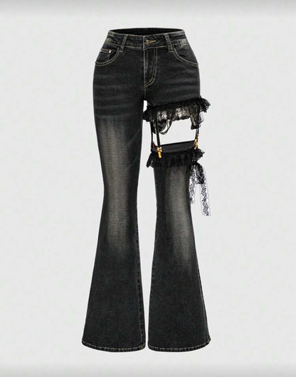 Lace Jirai Kei Jeans