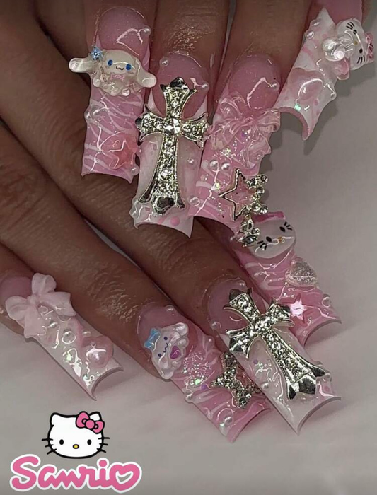 Cute Pink Nails
