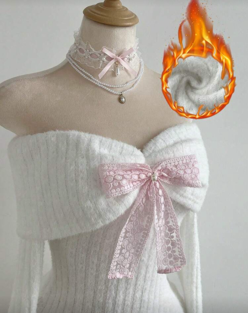 Pink Bow Long Sleeve