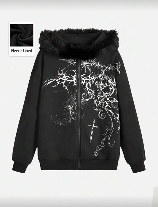Winter Grey Hoodie