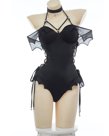 Dark Wing One-Piece Bikini
