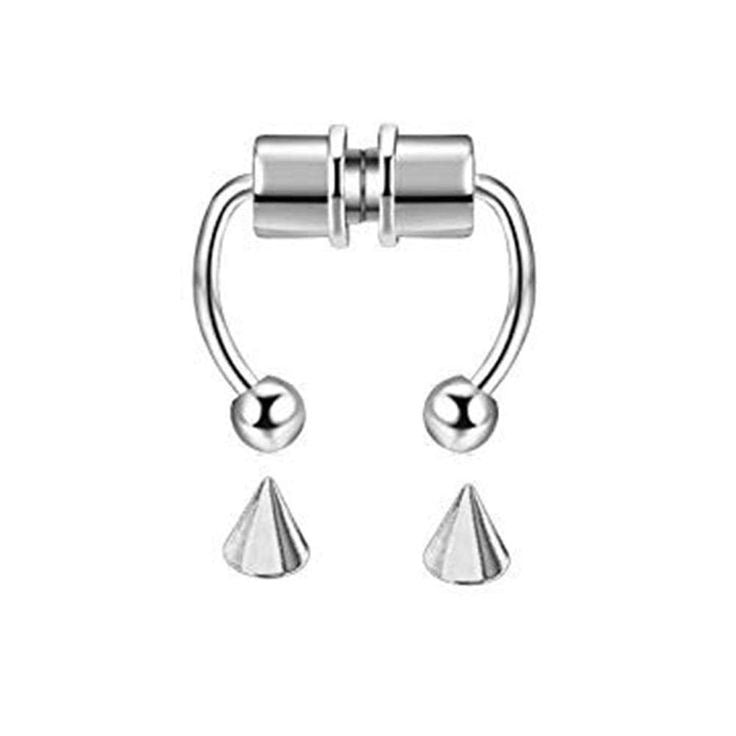 Faux Magnetic Septum Piercing
