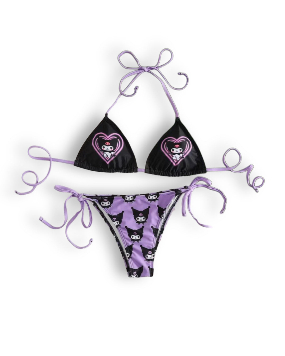 Kuromi Purple Bikini