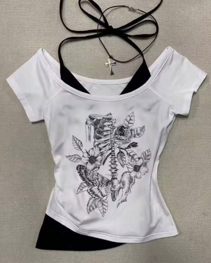 Cipher Halter top