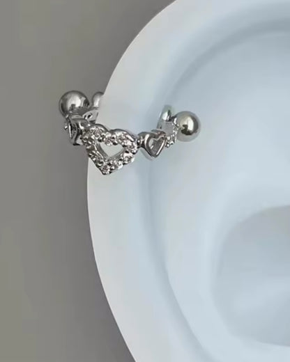 Hex Heart Piercing