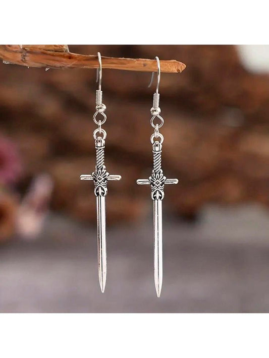 Sword Earrings