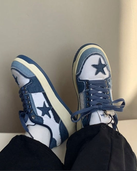 Denim Star Shoes