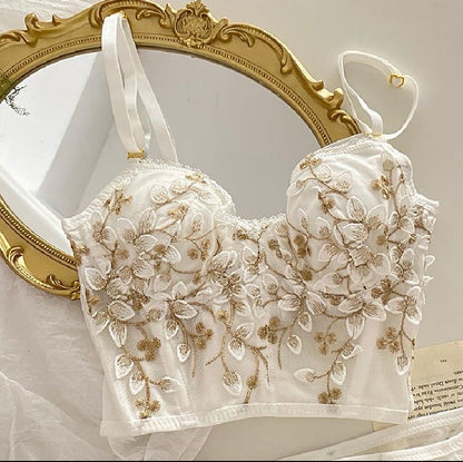 Floral Corset Top