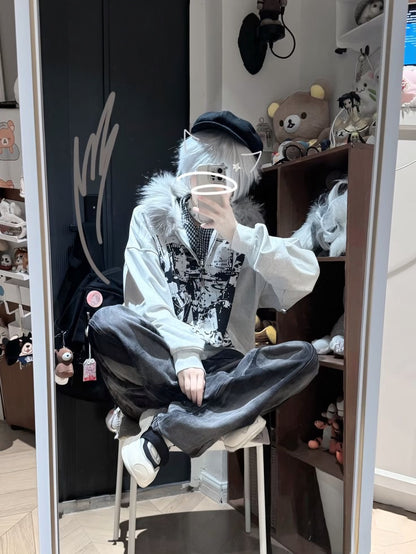 Dissociate Fur Hoodie