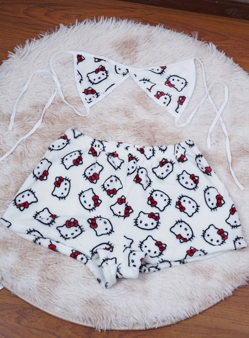 Hello Kitty Pajamas Set