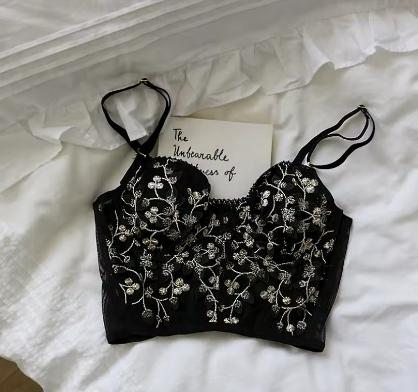 Floral Corset Top