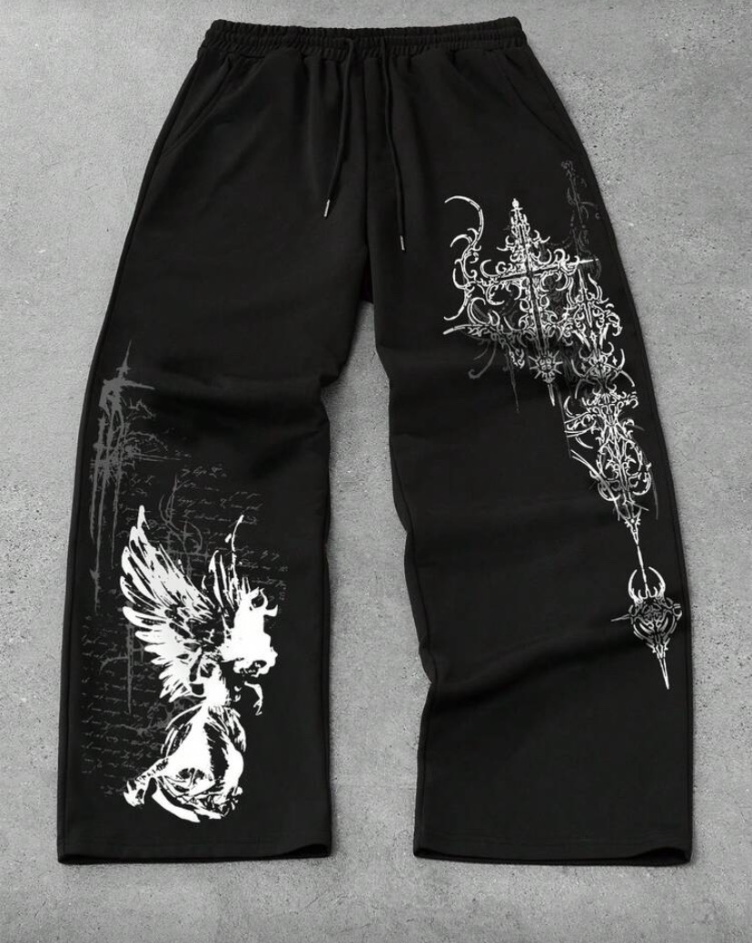 Dark Cross Pants