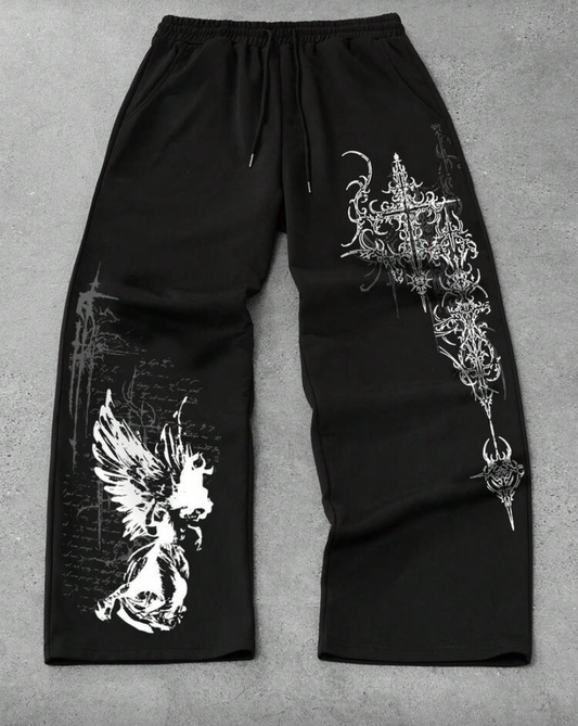 Dark Cross Pants