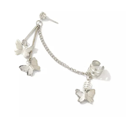 Butterfly Cuff Earrings