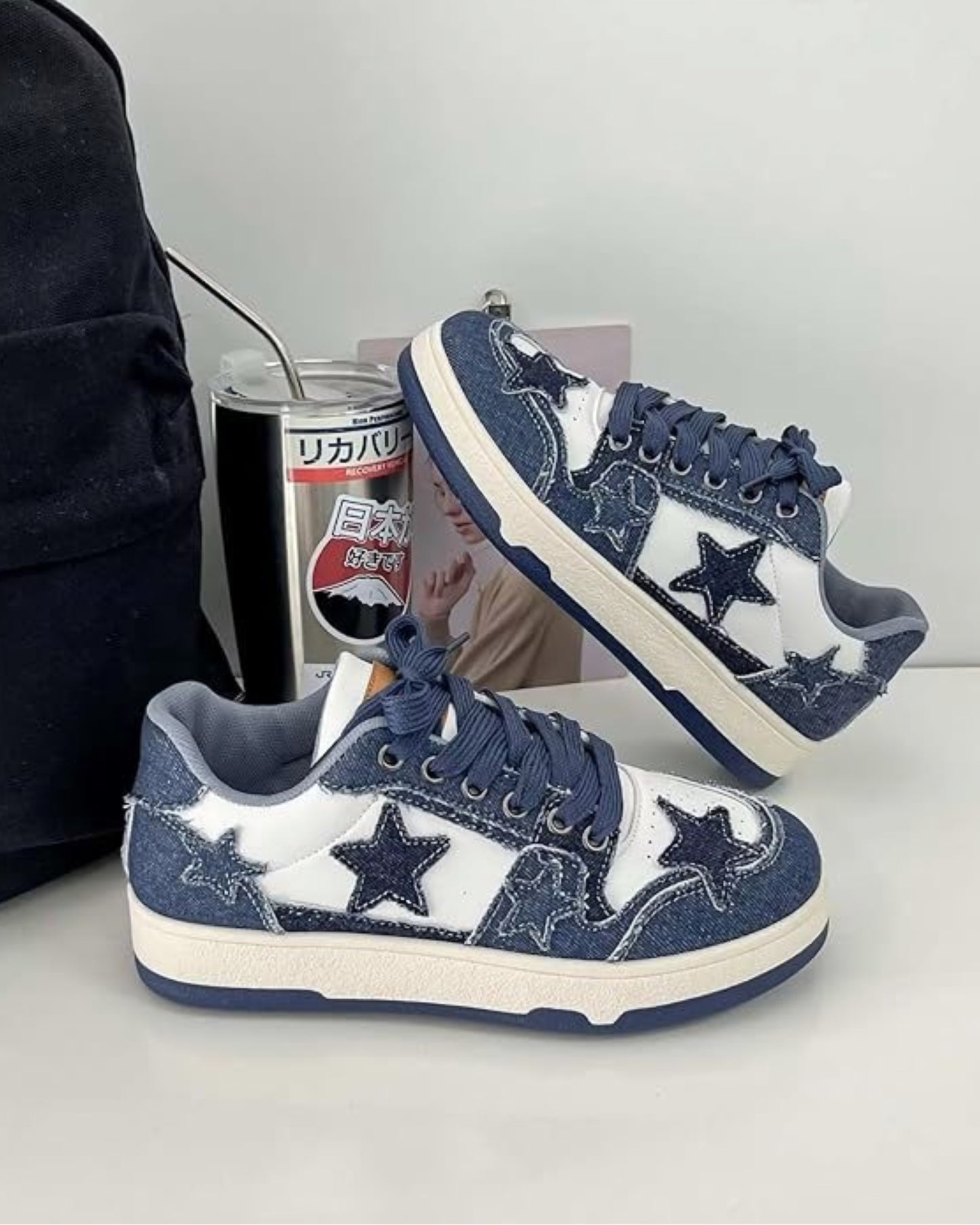 Denim Star Shoes
