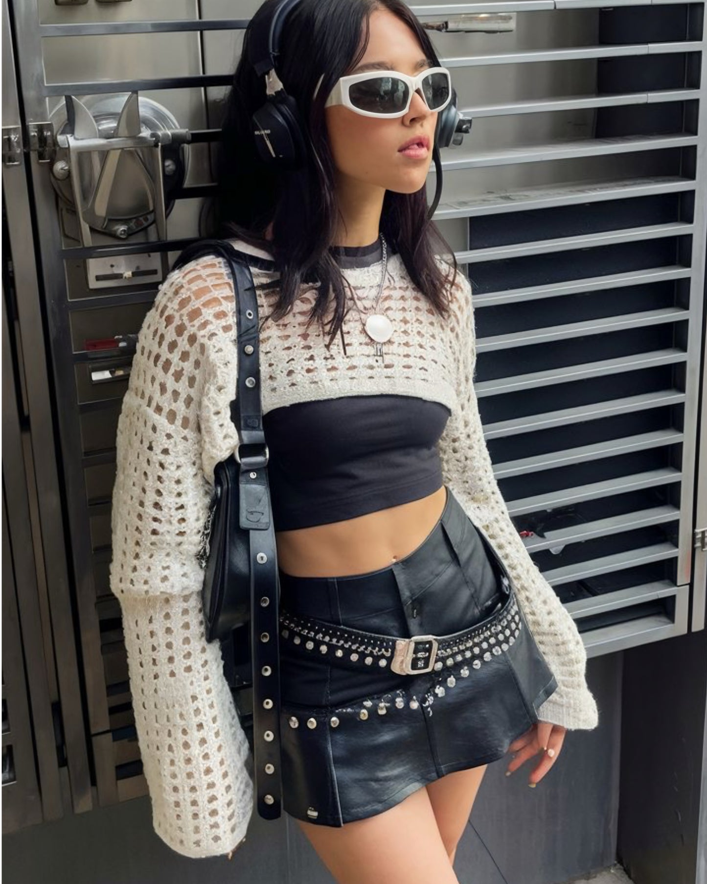 Open-Knit Sweater