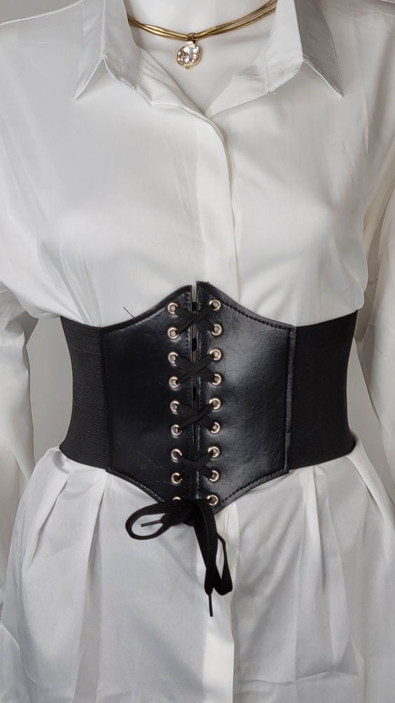 Black Corset Belt