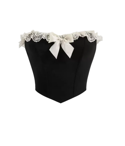 Frill Corset Top