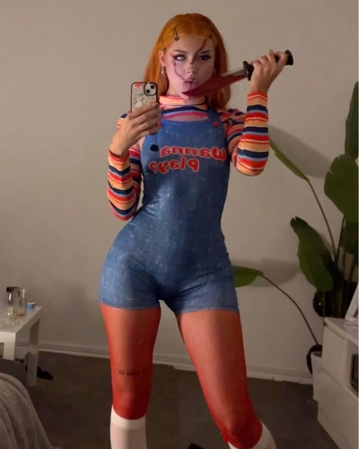 Chucky Costume Set